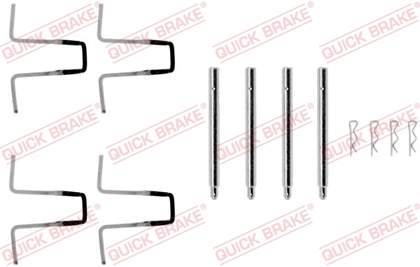 Accessory Kit, disc brake pad